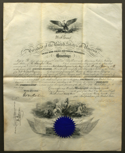 Ulysses S. Grant: Signed document