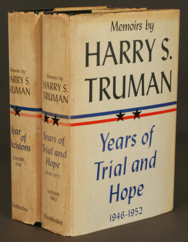 Harry Truman: Signed first edition of Truman's Memoirs
